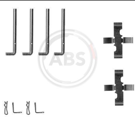 Accessory Kit, disc brake pad (1067Q)