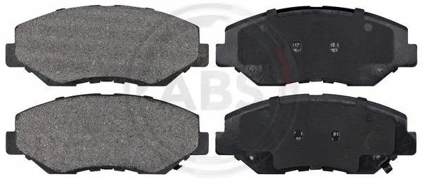 Brake Pad Set, disc brake (37424)