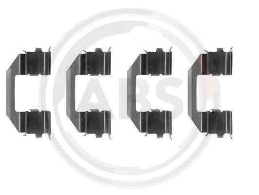 Accessory Kit, disc brake pad (1258Q)