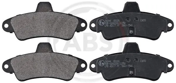 Brake Pad Set, disc brake (36844)