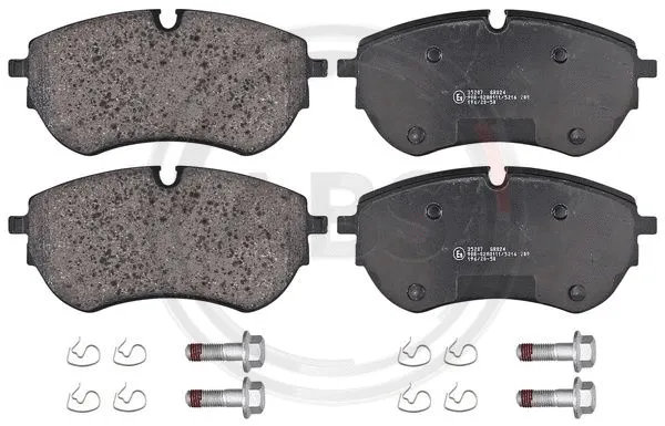 Brake Pad Set, disc brake (35207)