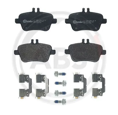 Brake Pad Set, disc brake (P50140)