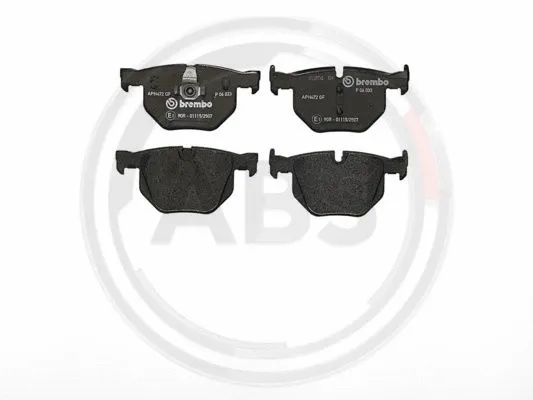 Brake Pad Set, disc brake (P06033)
