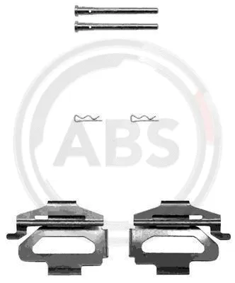 Accessory Kit, disc brake pad (1225Q)