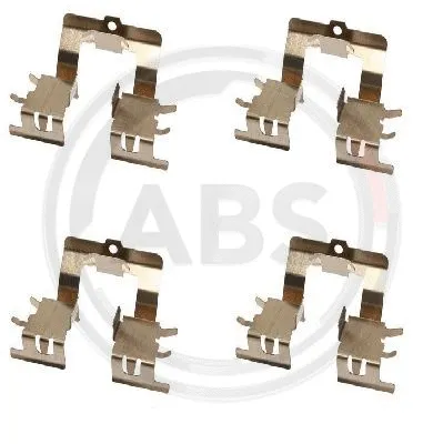 Accessory Kit, disc brake pad (1620Q)