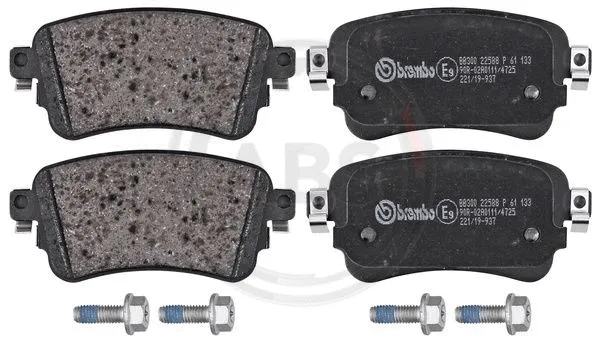 Brake Pad Set, disc brake (P61133)