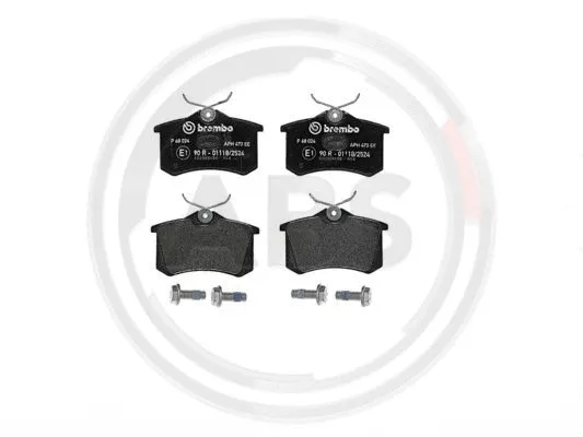 Brake Pad Set, disc brake (P68024)