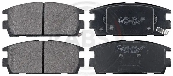Brake Pad Set, disc brake (37324)
