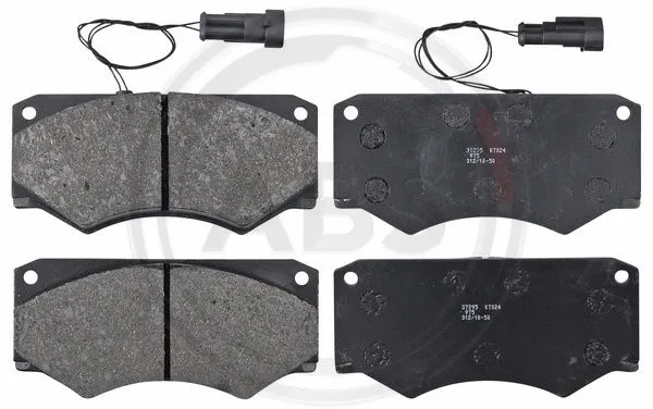 Brake Pad Set, disc brake (37295)