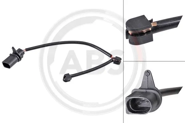 Warning Contact, brake pad wear (39412)