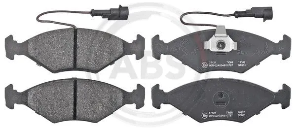 Brake Pad Set, disc brake (37121)