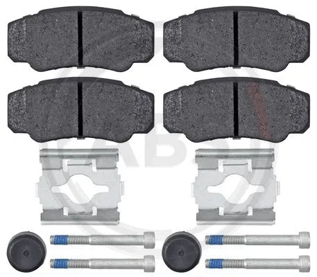 Brake Pad Set, disc brake (37333)