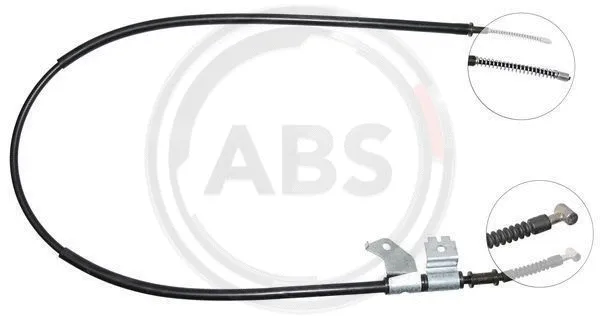 Cable Pull, parking brake (K11897)