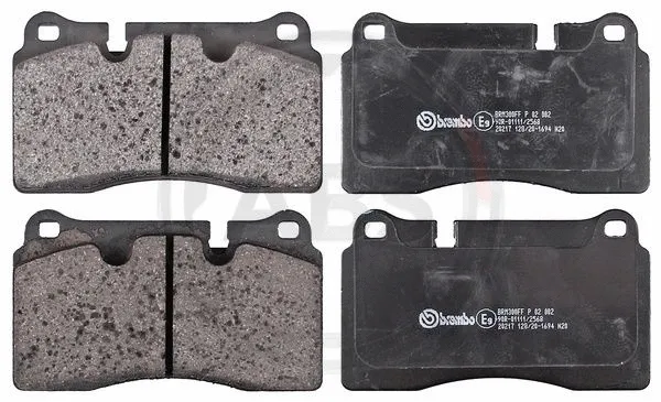 Brake Pad Set, disc brake (P02002)