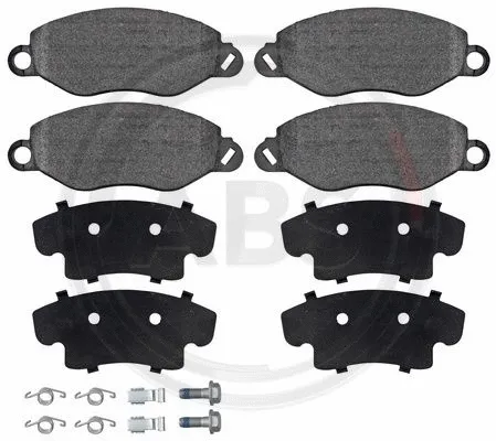 Brake Pad Set, disc brake (37256)