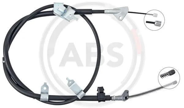 Cable Pull, parking brake (K19871)