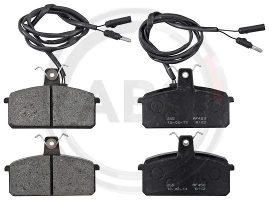 Brake Pad Set, disc brake (36146/2)