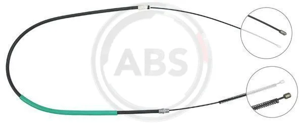 Cable Pull, parking brake (K13326)