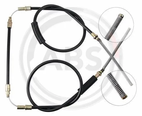 Cable Pull, parking brake (K10865)