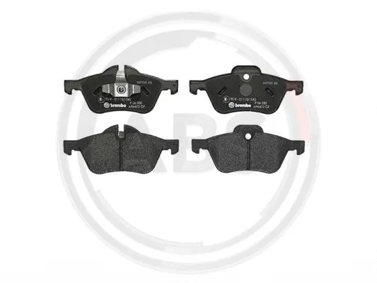 Brake Pad Set, disc brake (P06030)