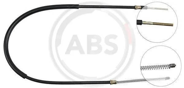 Cable Pull, parking brake (K12597)