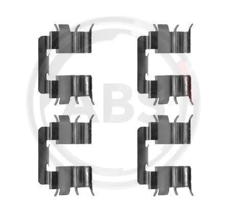 Accessory Kit, disc brake pad (1272Q)
