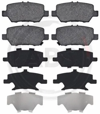 Brake Pad Set, disc brake (37601)