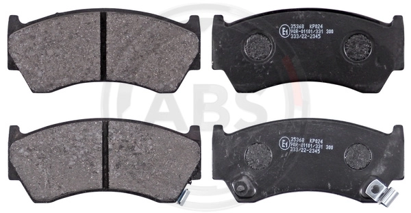 Brake Pad Set, disc brake (35368)