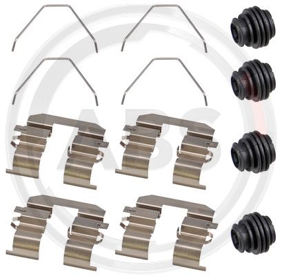 Accessory Kit, disc brake pad (1960Q)