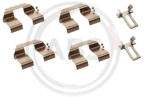 Accessory Kit, disc brake pad (1233Q)