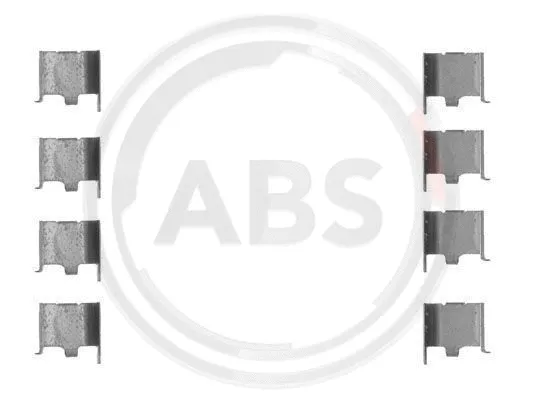Accessory Kit, disc brake pad (1132Q)