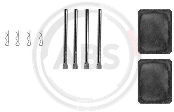 Accessory Kit, disc brake pad (0990Q)