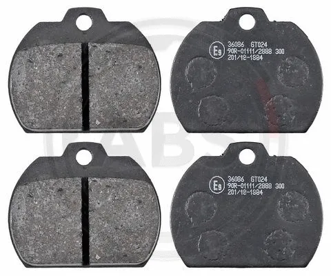 Brake Pad Set, disc brake (36086)