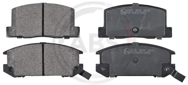 Brake Pad Set, disc brake (36605)