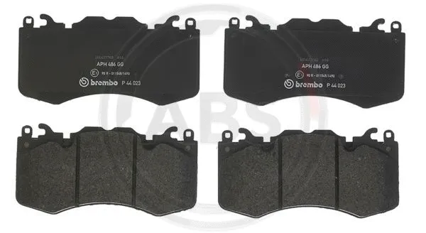 Brake Pad Set, disc brake (P44023)