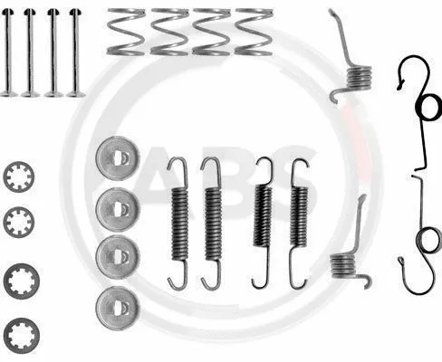 Accessory Kit, brake shoes (0511Q)