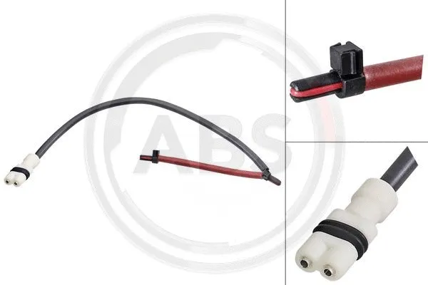 Warning Contact, brake pad wear (39537)