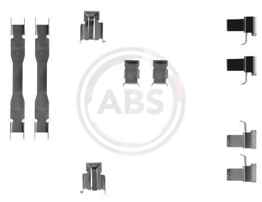 Accessory Kit, disc brake pad (1073Q)