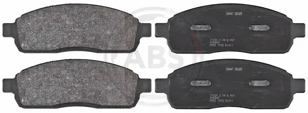 Brake Pad Set, disc brake (38447)