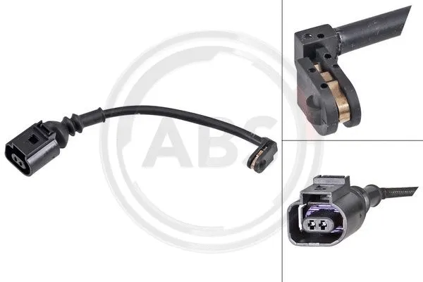 Warning Contact, brake pad wear (39410)