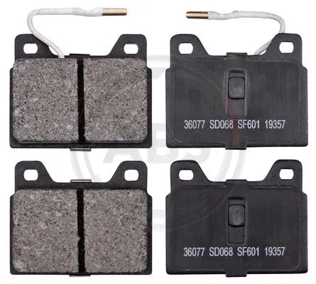 Brake Pad Set, disc brake (36077)