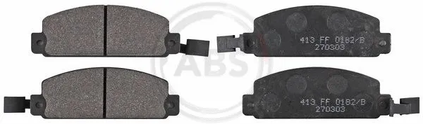 Brake Pad Set, disc brake (36679)