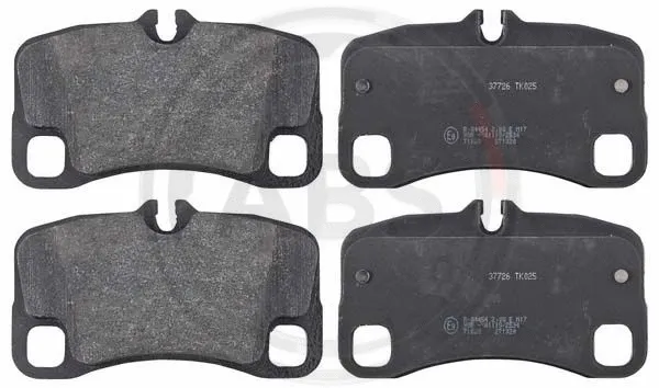 Brake Pad Set, disc brake (37726)