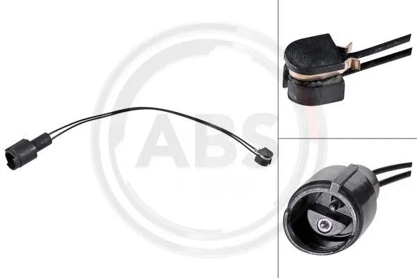 Warning Contact, brake pad wear (39526)