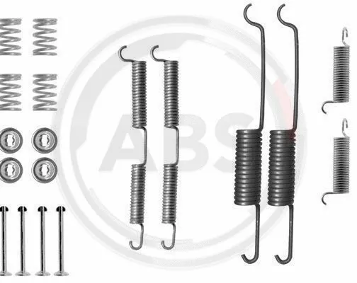 Accessory Kit, brake shoes (0687Q)