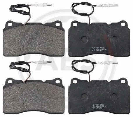 Brake Pad Set, disc brake (37271)