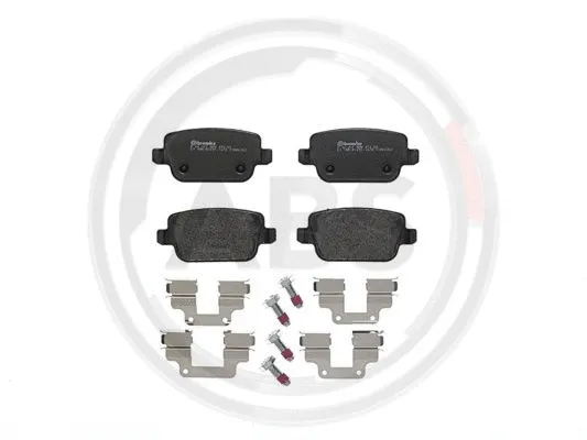Brake Pad Set, disc brake (P44017)