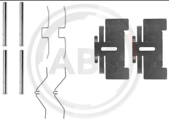 Accessory Kit, disc brake pad (0974Q)