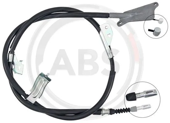 Cable Pull, parking brake (K19887)
