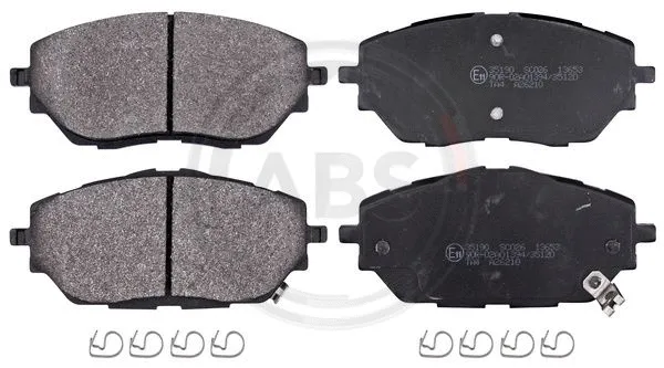 Brake Pad Set, disc brake (35190)